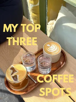 Top three coffee spots in Edinburgh: Café N, Machina, and Cairngorm, featuring quality brews and cozy atmospheres.