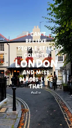 Charming streets of Hampstead Village, a hidden gem in London, perfect for tourists seeking local vibes and beauty.