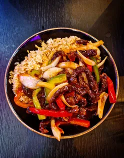 Delicious crispy chilli beef and ramen at Maggie Fu, a new family-owned Chinese restaurant in New Brighton.
