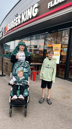 Newly renovated Burger King at Marine Point, New Brighton, featuring tasty vegetarian options and a bright ambiance.
