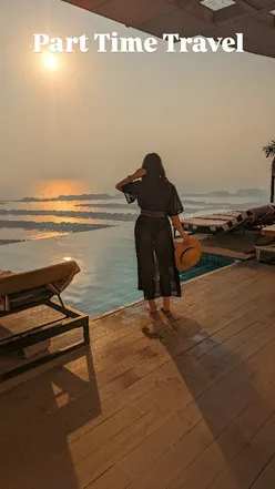 Rebecca sharing travel tips on balancing a 9-to-5 job with exploring 46 countries and weekend getaways.