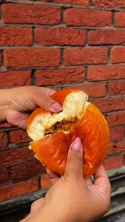 Food challenge in London Chinatown with various £5 dishes, including sushi from @sasikasnacks