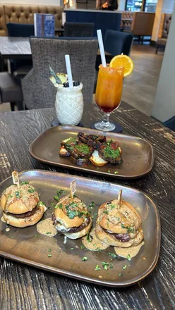 Luxurious halal dining at The Suede in Bradford, featuring exquisite dishes and mocktails.