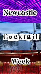 Group enjoying vibrant cocktails during Newcastle Cocktail Week at various local bars, showcasing unique drink offerings.