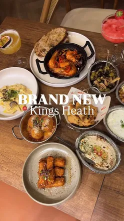 New restaurant opening in Kings Heath, featuring Mediterranean-inspired dishes and a modern interior at @meaa.uk.
