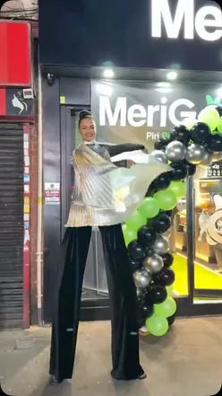 New Meri Go Piri Piri opening in Walsall with 50% off, offering delicious grills and Ice Drinks!