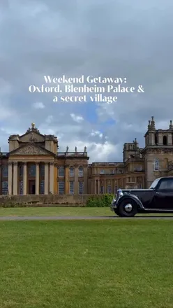Exploring Blenheim Palace and charming Great Tew village on a weekend getaway in Oxfordshire.