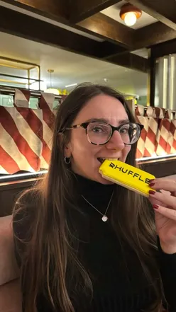 Celebrating the @shufflerewards launch at @thedelphineglasgow with food, drinks, and live music!