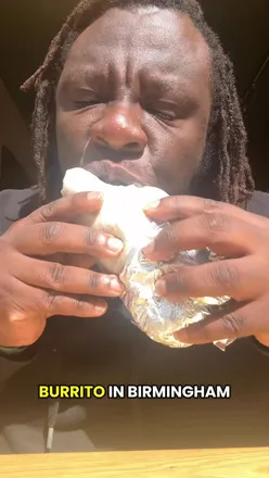 Delicious burrito served at Zambrero in Birmingham, showcasing vibrant ingredients and flavors.
