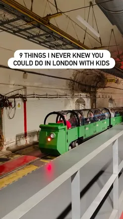 Families enjoying the Mail Rail experience at The Postal Museum in London, all ages welcome to explore.