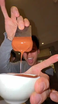 Delicious dishes and desserts at Clara Restaurant, a hidden gem near Piccadilly Circus, Central London.