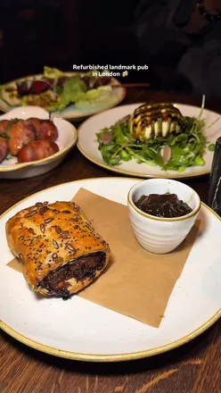 Enjoying small plates and local ales at White Horse & Bower, a revamped pub in Westminster, London.