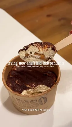 Indulging in vegan treats at Sheffield's Paradise Tiramisu, Made Matcha Bar, and The Matcha Spot.