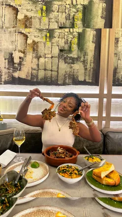 Sri Lankan Sunday lunch featuring vibrant dishes at Kolamba, perfect for a delightful weekend meal.