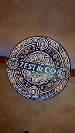 Delicious Middle Eastern dishes at Zest & Co in Leicester, featuring vibrant mezze and flavorful kebabs.