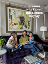 Mother and teen enjoying a relaxing staycation at Marriott Park Lane, London, creating cherished memories together.