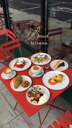 Enjoying warm cookies and specialty coffee at Double Shot café in Kensal Rise, North London.