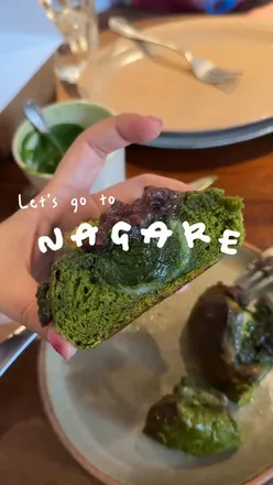 Delicious pastries, including sea salt butter rolls and red bean matcha daifuku buns, at a popular London bakery.