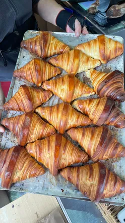 Delicious croissant enjoyed in Paris, France, hailed as the best in the country.