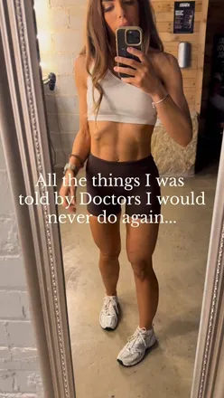 Holly sharing her journey with pelvic floor recovery through exercise and Pilates after a chronic birth injury.