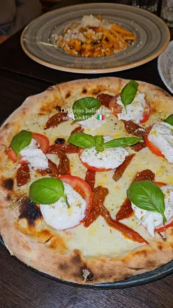 Delicious Italian dishes and cocktails at Murati's Pizzeria in Newport Pagnell, Milton Keynes. A must-visit dining gem!