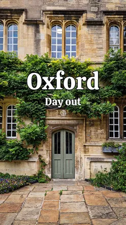 Day itinerary exploring Oxford: coffee at Organic Deli, pedalo rides, botanic gardens, and dinner at Dosa Darlings.