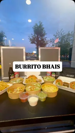 Delicious dishes from Burrito Bhai in Batley, featuring beef loaded fries, burritos, and more tasty Mexican treats.
