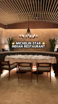 Seafood tasting menu at Michelin-star Quilon, a renovated South Indian restaurant in Victoria, London.