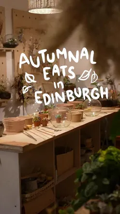 Delicious autumn treats from local Edinburgh cafés and bakeries showcased in a seasonal YouTube video.