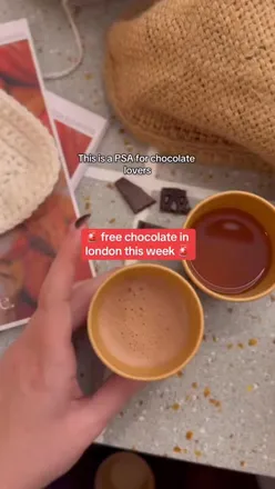 Free chocolate tasting event in London this week at Knoops Chocolate. Indulge in sweet treats and coffee!