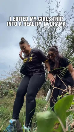 Two friends enjoying a staged moment on a ferry trip to Jersey, promoting adventure and fun together.”