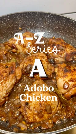Delicious Adobo Chicken with a twist, showcasing Asian-inspired flavors and simple cooking steps for a tasty meal.