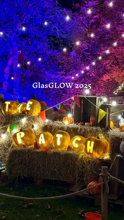 Preview of GlasGLOW's immersive worlds celebrating 850 years of Glasgow at Botanic Gardens, featuring spooky and magical themes.