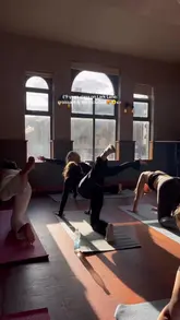 Community yoga class with tea and croissants at Mama Feenix on Lark Lane, Mondays and Thursdays. Mats provided.