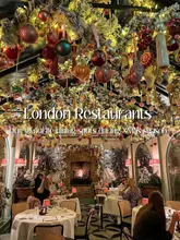 Festive dining in London: romantic dinners, winter wonderlands, and cozy igloos for the perfect Christmas experience.