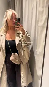 'Zara in a little black dress shopping at Good American and SKIMS in Harvey Nichols, enjoying Oakberry in Edinburgh.'