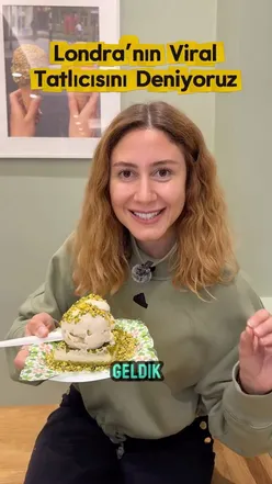 Delicious pistachio desserts at Festok in Marylebone, London, featuring kunafa and unique ice creams.