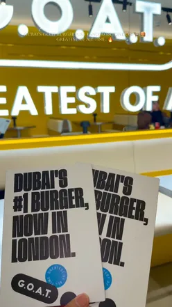 Delicious GOAT Burger and loaded fries at GOAT Burger in London, featuring bold flavors and unforgettable dishes.