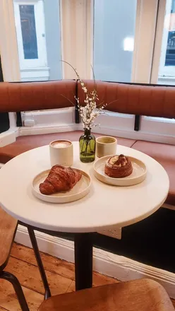 Cozy Castle Arcade bakery in the city centre, perfect for enjoying coffee and pastries any day of the week.