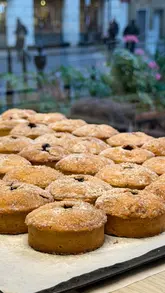 Enjoying festive mince pies from August Bakery, Frankie's Bakery, and Miel Bakery in London.