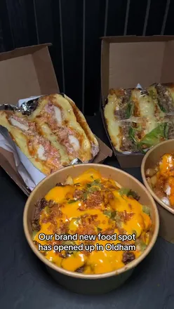 Delicious toasties at the new food spot, Crave Cabin, in Oldham - a must-visit for food lovers!