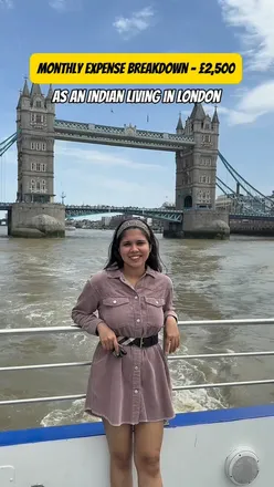 26-year-old sharing monthly expenses in London, highlighting rent and using Aspora for money transfers to India. #CostOfLiving
