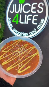 Two delicious Kunafa cakes for £14.95 at Juices 4 Life in Manchester and Birmingham, available until Jan 15.