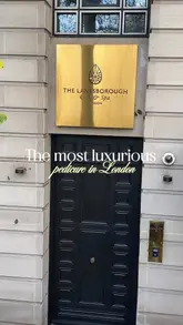 Luxurious plant-based pedicure experience at L'Atelier Green Paris in Lanesborough Club Spa, London.