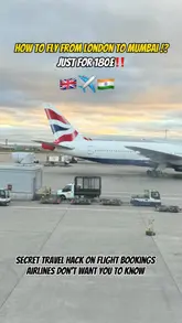 Budget travel tips for direct flights from London to Mumbai for only £360 round trip.