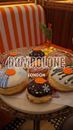 Delicious Bombolone doughnuts at Bombolone London, perfect for lunch, sweet treats, and catch-ups with friends.