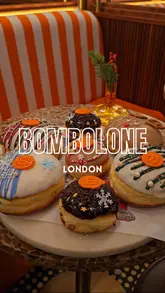 Delicious Bombolone doughnuts at Bombolone London, perfect for lunch, sweet treats, and catch-ups with friends.