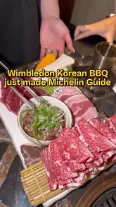 A video review of Ssam Ssam, a Korean BBQ restaurant in Wimbledon that recently received Michelin Guide recognition. The creator showcases various dishes, including the Ssam selection, Korean fried chicken, and tteokbokki, while highlighting the restaurant's family-run nature and affordable pricing.