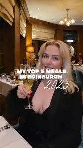 Top 5 meals in Edinburgh for 2025 featuring popular restaurants and local foodie recommendations.