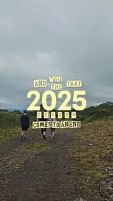 A fast-paced, montage-style video showcasing a family's various outings, holidays, and dining experiences throughout the year 2025. The video features a wide variety of locations, including hotels, restaurants, beaches, and outdoor activity centers, set to music with occasional text overlays.